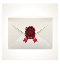 Retro envelope icon vector image