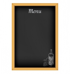 Menu vector image