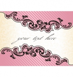 French retro banners vector image