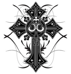 Cross4 vector image