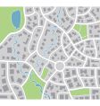 City map vector image