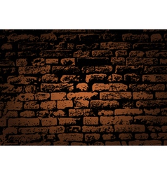 brick wall vector image