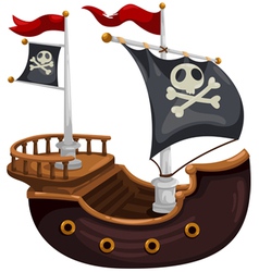 ShipPirate Ship vector image