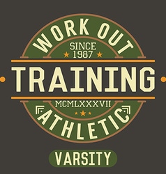 T-shirt Printing design typography graphics vector image