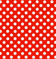 Seamless Polka dot pattern vector image