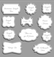 Ornate frames vector image