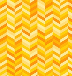 Zig Zag Background in Shades of Yellow and Orange vector image