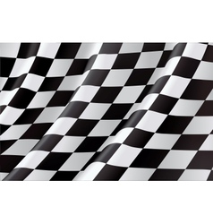 Checkered Flag background vector image