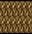 Wheat rye field seamless pattern Wheat rye field seamless pattern vector image