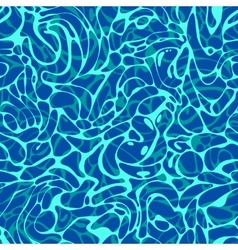 Seamless pattern of blue swimming pool water vector image