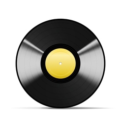 Black Vinyl vector image