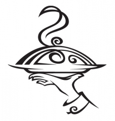 Restaurant icon vector image