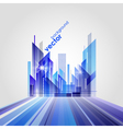 City landscape vector image