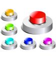Buttons vector image