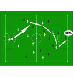 Winning strategy vector image