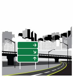 City vector image