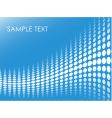 Halftone background vector image