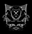 Coat of arms vector image