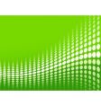Green halftone background vector image