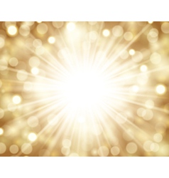 Lens flare light vector image