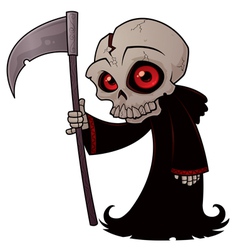 Little grim reaper vector image