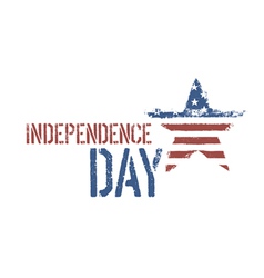 Independence day composition vector image