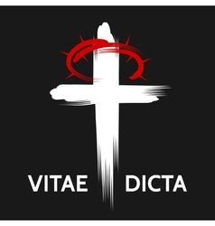 Free Free 222 Cross With Crown Of Thorns Svg SVG PNG EPS DXF File