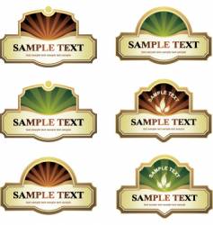 Logos vector image