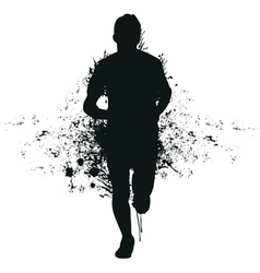 Runner backgrounds vector image