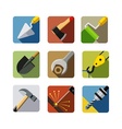 Construction tools set of vector image