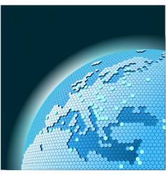 Cellular world vector image