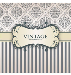 Vintage background vector image