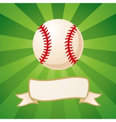 Baseball background vector image