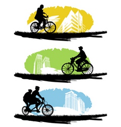 Bicycle vector image