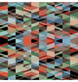 Retro grunge geometric background vector image