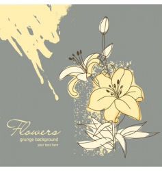 Flowers vector image