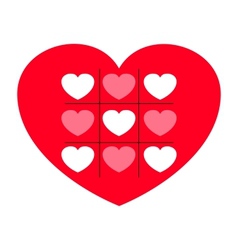 Valentins Day card vector image