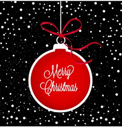 Christmas background vector image