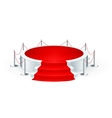 Podium icon vector image
