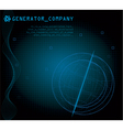 3D abstract technology vector image