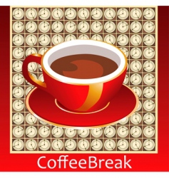 Coffee break vector image