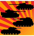 Military equipment vector image