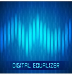 Digital Equalizer vector image