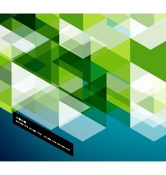 Modern geometrical abstract template vector image