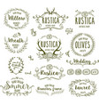 Hand Drawn frames vector image