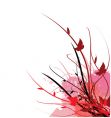 Floral vine garden vector image