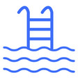 Swimming pool sign Swimming pool sign vector image
