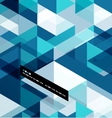 Modern geometrical abstract template vector image