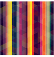 Seamless retro stripe background vector image