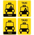 Taxi vector image